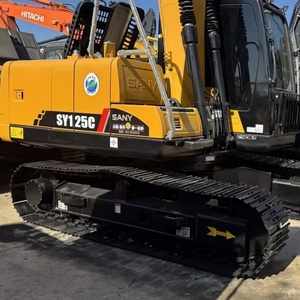 รถขุด Sany 125C/215C ปี 2022 ใช้งานน้อย เครื่องยนต์ เกียร์ มอเตอร์ PLC 12.5 ตัน ขาย - Product Image 6