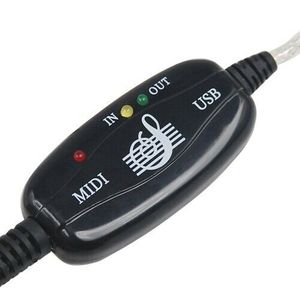 Cable USB MIDI de 2m, Interfaz de Audio para Dispositivos Musicales - Product Image 3