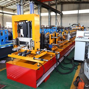 CZ <span class=keywords><strong>Purline</strong></span>钢桁架快速成型机，经济型钢架钢W型L型CZ桁架型材成型滚压成型机 - Product Image 2