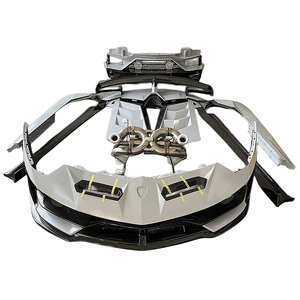 SVJ-kit de Carrocería <span class=keywords><strong>completa</strong></span> de fibra de carbono semiseco, compatible con Lamborghini LP700-4 LP720 LP750 Aventador, parachoques delantero <span class=keywords><strong>y</strong></span> trasero - Product Image 1