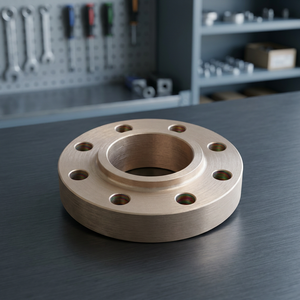 Buje de latón resistente a la corrosión con ranuras internas para aceite, autolubricante de alta resistencia, piezas de ingeniería mecánica de 50 mm - Product Image 1