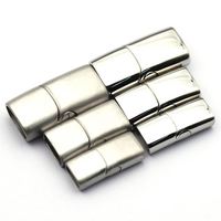 Fermoir magnétique de composants de bracelet d'acier inoxydable de mode pour la fabrication de bijoux