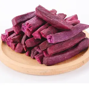 Chinese mixed vegetable snack chips fruit and vegetable snacks dry vegetable snacks Dried Purple Potato