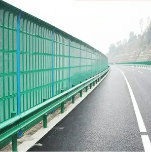 Sound Barrier Noise Absorption Fence Fiberglass Noise Reduction Device Sound Barrier Highway Noise Barriers Wall