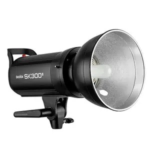 Godox SK300II 110V 220V puissance stroboscopique de Studio professionnel 5600K 300WS GN58 Mini lampe Flash de Studio