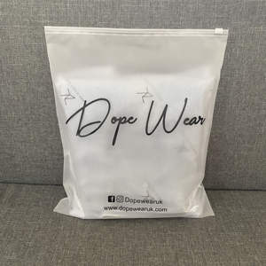 <span class=keywords><strong>Pvc</strong></span> 젖빛 Pp 지퍼 가방 Ziplock 가방 배송 가방 의류 - Product Image 3