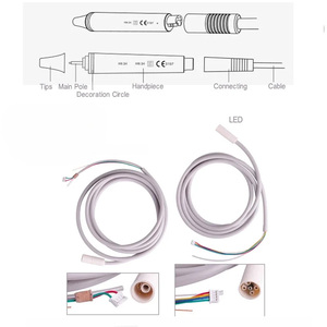 Nha khoa siêu âm Scaler cáp có thể tháo rời Scaler tay khoan Silicone Ống HW-5L HW-3H <span class=keywords><strong>HD</strong></span>-7L <span class=keywords><strong>HD</strong></span>-7H cho denatl ghế phụ tùng - Product Image 4
