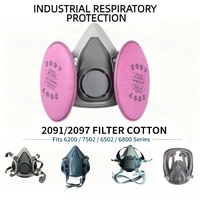 Filtre à particules P100 direct usine, élément de remplacement 2097/2097 pour masque respiratoire intégral ou demi-masque, équipement de protection individuelle (EPI)
