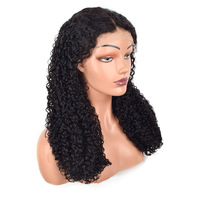 Cabello Humano Virgen SDD HD para Peluca sin Pegamento, Cierre 5x5, Super Doble Trama, 20 Pulgadas para Rizos, Frontal Completo, para Mujeres Negras