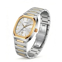 Fabricant de montres en marque privée, montre à quartz en acier inoxydable personnalisée, montre de luxe en acier inoxydable, montre personnalisée avec logo