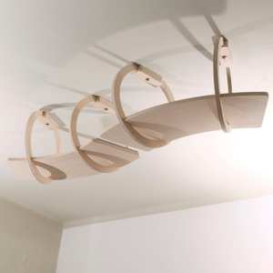 Decken-Katzenregal-Set, an der Wand montierte Katzen kletter möbel mit Stufen und Plattformen, moderner Kratz baum für aktive Katzen im Innenbereich - Product Image 2