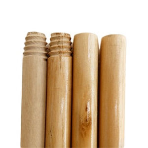 Venta al por mayor de mangos de madera barnizados para escobas y fregonas, artículos para el hogar por menos de 1 dólar, ¡gran oferta! - Product Image 5