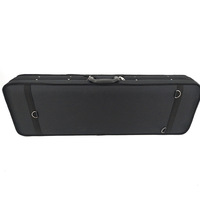 OEM Professional Portable Full-Size Violin Case Carrying Bag Cover Backpack Shoulder Straps for Musical Instrument Protection