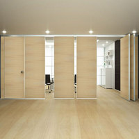 Panneaux muraux insonorisés personnalisables pour hôtel, cloison mobile temporaire, porte coulissante, cloison amovible