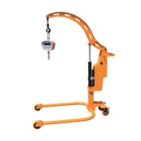 Mini grue électrique portable rechargeable, capacité 200KG, outil de levage avec poignée, batterie au lithium