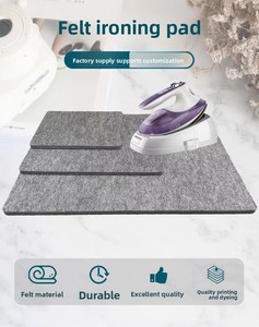 Rouleau <span class=keywords><strong>de</strong></span> feutre en <span class=keywords><strong>laine</strong></span> brute et polyester, épais, thermorésistant, insonorisant, feutre aiguilleté pour découpe et repassage, fourni par l'usine - Product Image 4