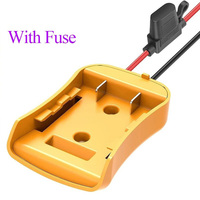 Adaptateur de roue motrice avec kit de conversion pour batterie Dewalt 20V, kit de conversion pour voitures RC DIY, jouets robotiques