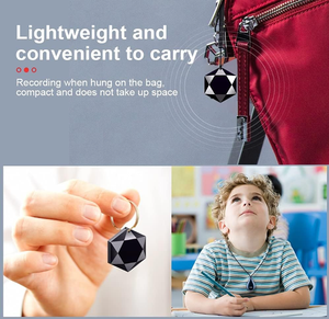 Enregistreur vocal portable à activation vocale, mini enregistreur vocal, enregistrement 20H, collier enregistreur vocal - Product Image 3