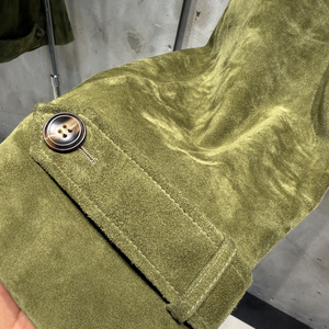 Cappotto <span class=keywords><strong>in</strong></span> <span class=keywords><strong>Pelle</strong></span> Scamosciata Verde Autunnale, <span class=keywords><strong>Giacca</strong></span> <span class=keywords><strong>in</strong></span> Vera <span class=keywords><strong>Pelle</strong></span> di Pecora, Giacche <span class=keywords><strong>Oversize</strong></span> <span class=keywords><strong>in</strong></span> <span class=keywords><strong>Pelle</strong></span> Scamosciata per <span class=keywords><strong>Donna</strong></span> - Product Image 3