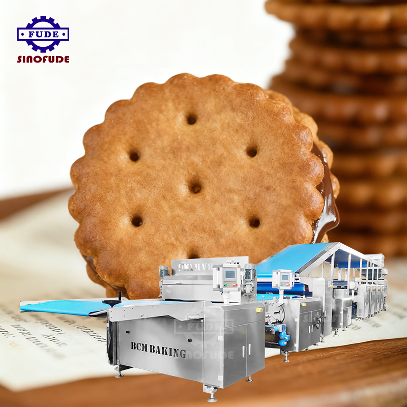 Factory Direct Sales Fully Automatic Soft Soda Cracker Making Machine ...