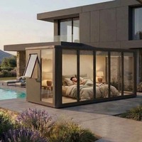 COCOVIA Abri préfabriqué modulaire 1 chambre