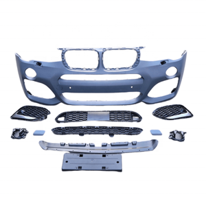Para 14-16 <span class=keywords><strong>BMW</strong></span> X3X4 F25 F26 modificado M40i MT gran entorno deportivo parachoques delantero parachoques trasero Kit OE/51117389896/51117389898 - Product Image 3