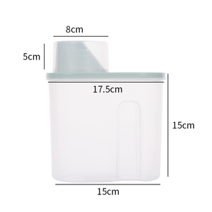 Airtight Moisture Proof Eco-Friendly Non-Toxic Plastic <b>Storage</b> Canisters <b>Stackable</b> Design Kitchen Grain Dry Fruit Snack Pantry - Product Image 1