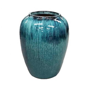 Pots en céramique modernes, jolies jardinières personnalisées en couleur pour pépinière ou jardin - Product Image 5