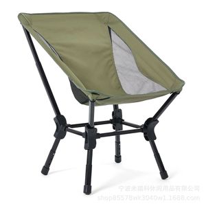 Silla Plegable Cuadrada de Aluminio Miracle, Silla Ligera y Portátil para Acampar y Pescar al Aire Libre con Bolsillo de Almacenamiento - Product Image 5