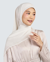 Foulard Hijab Personnalisé Brodé Couleur Unie Coton Voile Bandanas Ethniques Bordure Dentelle Carré Foulard Écharpes de Tête ODM OEM