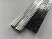 Barra espaciadora de Aluminio flexible al por mayor para puertas de doble y triple cámara con ventanas de doble y triple acristalamiento modernas