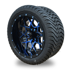 SRGCTW-210 <b>Golf</b> Cart 215/35-12 4 Ply Tire and 12 Inch Wheel Assembly - Product Image 4