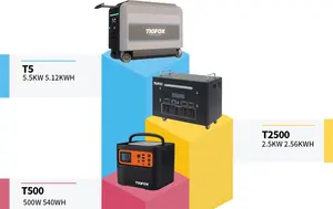 TIGFOX South Africa Warehouse 5KW 3KW 1KW 500W UPS Portable Power Station With Inverter Hybrid Outdoor Camping Smart BMS