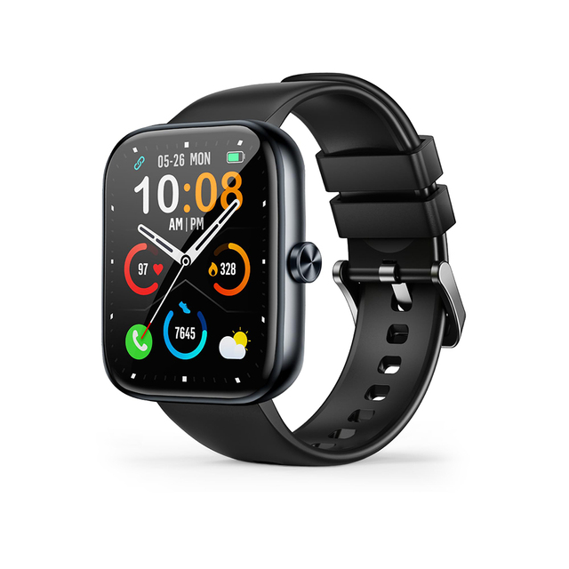 Smart Watch Men Women 1.83'' square Screen Sports Waterproof BT Call Heart Rate Tracker Clock Men SmartWatch