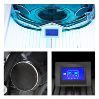 Lit de bronzage solaire à usage domestique, équipement de beauté avec lotion autobronzante, machine de bronzage rapide
