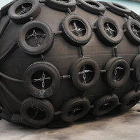 Fenders gonflables en caoutchouc de type Yokohama pour navires marins STS haute pression