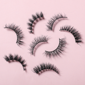 IShero <strong>Customized</strong> 3 in 1 Set Corner <strong>Eyelashes</strong> 3D Natural <strong>Mink</strong> Half Lashes wholesale - Product Image 2