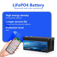 Batterie LiFePO4 12V 24V à cycle long 50Ah 100Ah 200Ah étanche IP65 pour voiturette de golf électrique, camping-car et applications marines – Stock UE Nigéria