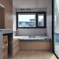 Cabane Modulaire Préfabriquée Style Ferme, Vente Directe Usine, Villa Modulaire, Bureau Mobile pour Jardin, Utilisation en Camping-car, Résidence Mobile, Parc de Villégiature