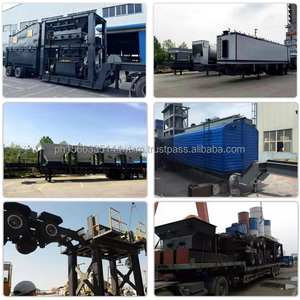 Planta Mezcladora de Asfalto Fija Uniquemac de Alta Eficiencia 100tph con Control PLC y Mezcla Rápida de Asfalto Caliente para Construcción de Carreteras - Product Image 3