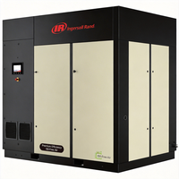 Compresor de Tornillo de Dos Etapas Sin Aceite Ingersoll Rand Sierra SM110e, 110KW, 18m2 por minuto, 8.5 bar, Compresión de Aire Industrial