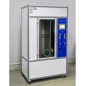 เครื่องทดสอบการเผาไหม้แนวตั้งแบบสายเดี่ยวและสายเคเบิลชนิดหน้าจอสัมผัส IEC 60332 EN 50265 เครื่องทดสอบความไวต่อไฟแบบสายเดี่ยว - Product Image 4