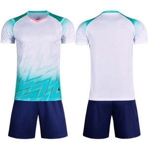 Jersey Sepak Bola Merah Seragam Sepak Bola Kustom Pakaian Sepak Bola Body Fit - Product Image 3