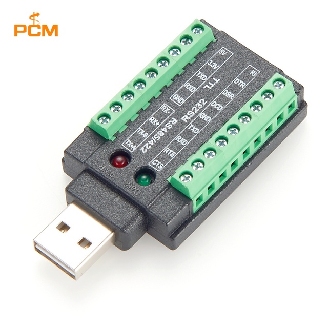4-in-1 USB to RS232 RS422 RS485 TTL Terminal Serial Converter, USB to RS232, USB to RS422, USB to RS485, USB to TTL FTDI Adpater