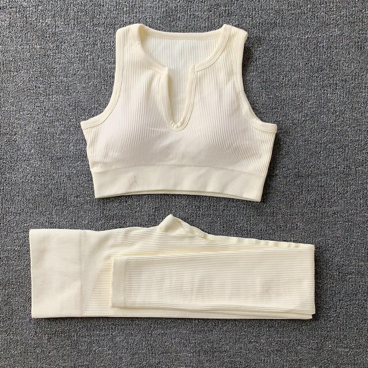 Ensemble short soutien-gorge v blanc