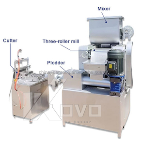 Machine à fabriquer du savon entièrement automatique <span class=keywords><strong>LOVO</strong></span>, petite taille, avec découpeuse, capacité 100-300 kg/h - Ligne compacte pour savon en barre (longue durée de vie) - Product Image 6