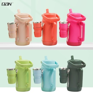 Thermos portable à double paroi en acier inoxydable <span class=keywords><strong>QAN</strong></span> 304/201 grande capacité pour activités extérieures, maintien de la chaleur longue durée - Product Image 1