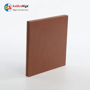 1220*2440mm fabricant vente directe feuille de bois-plastique anti-UV WPC celuka panneau de mousse pour la construction