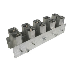 السعادة 1.5 بوصة 10 طلقات (5*2 لقطات) الألعاب النارية طلقة واحدة رفوف ، الألومنيوم Vuurwerk Rek ، شمعة رومانية الألعاب النارية - Product Image 4