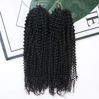 Extensiones de Cabello Humano Brasileño Virgen 15A SDD para Crochet, 100g, para Trenzas, Sin Trama, Venta de Fábrica